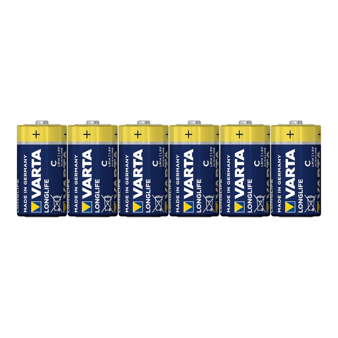 VARTA Longlife Extra Baby /C/LR14 6 pcs blister, 1,5 V
