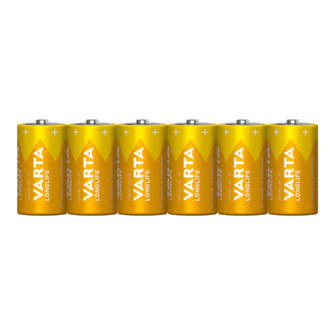 VARTA Longlife Extra Baby /C/LR14 6 pcs blister, 1,5 V
