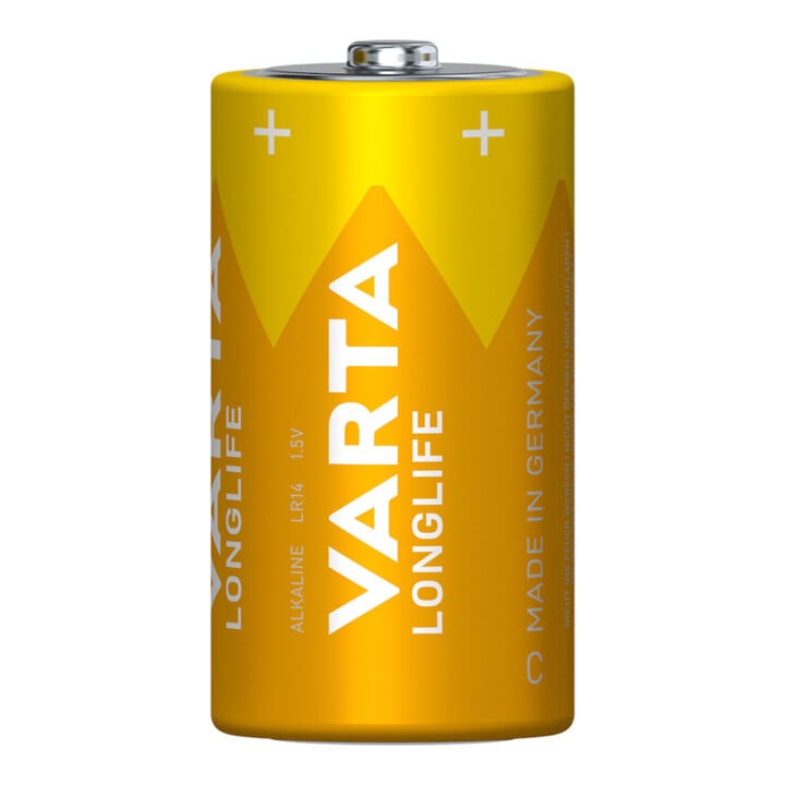 VARTA Longlife Extra Baby /C/LR14 6er Folie, 1,5V