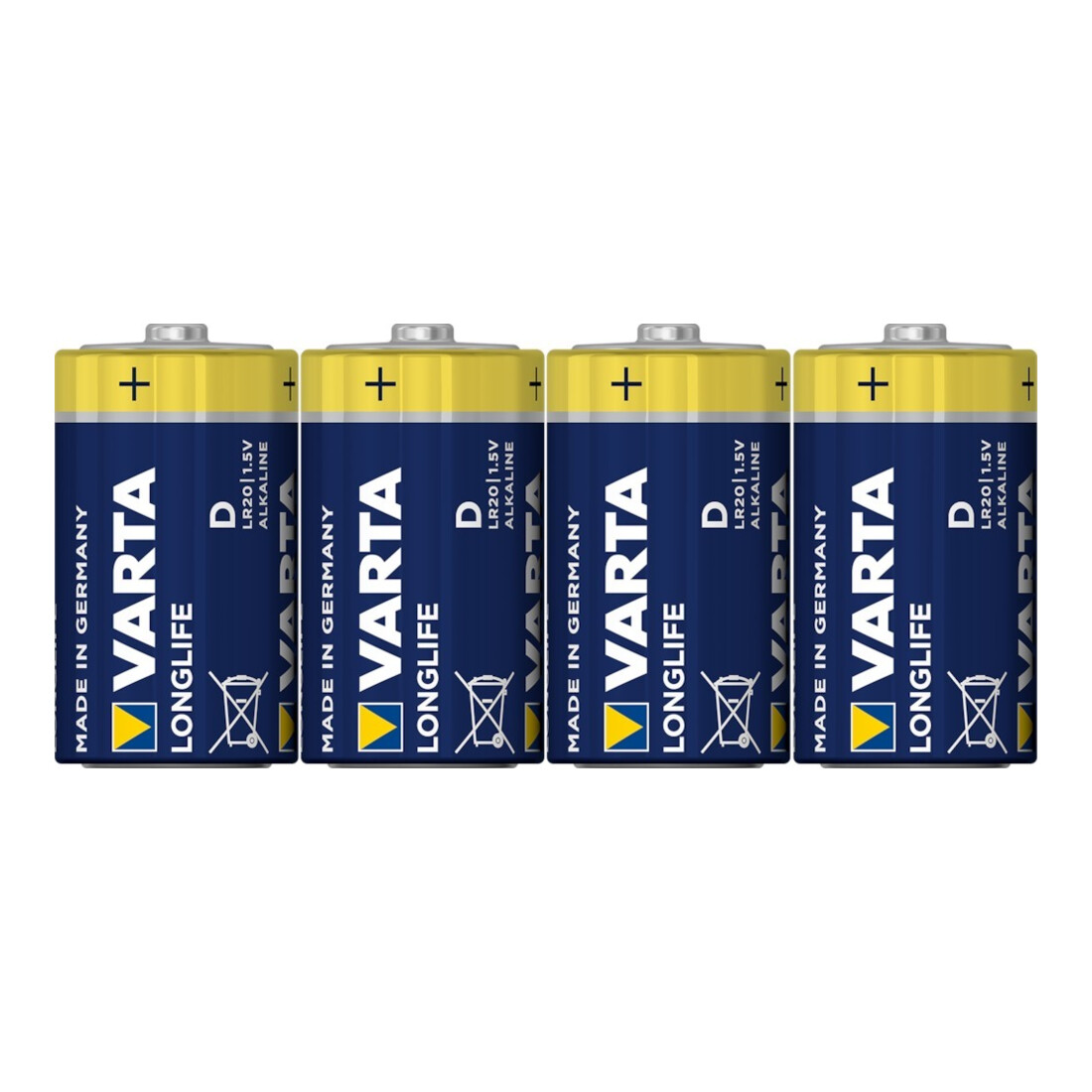 VARTA Longlife Extra Mono /D/LR20 4 pcs blister, 1,5 V