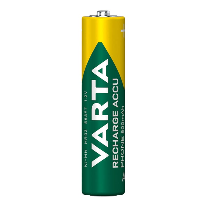VARTA Phonepower Accu T398 Mico/AAA/HR03,800mAh