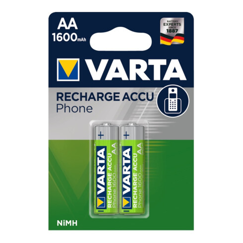 VARTA PhonePower Akku Recharg.T399, 2er Blister