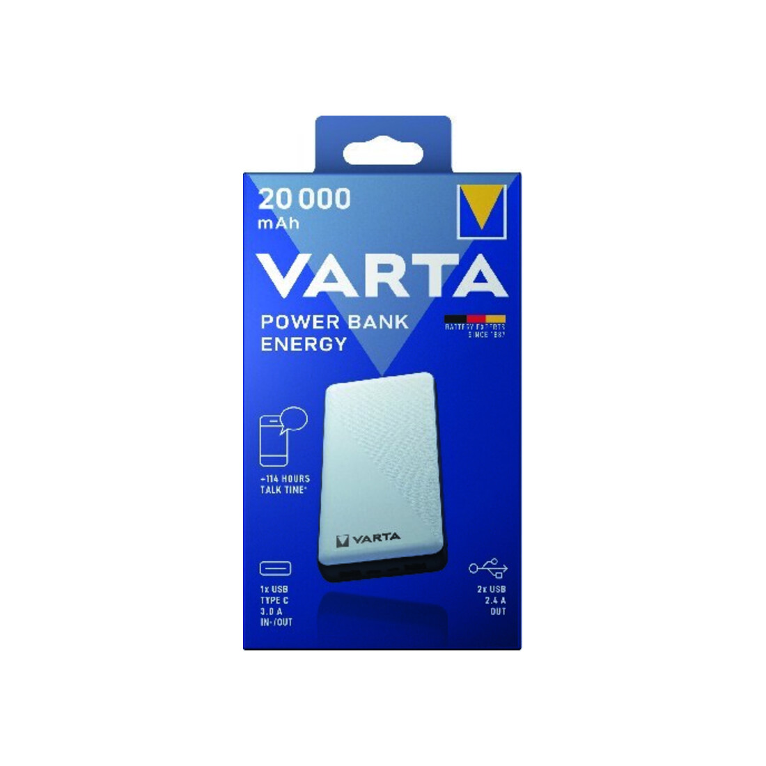VARTA Power Bank Energy 20000