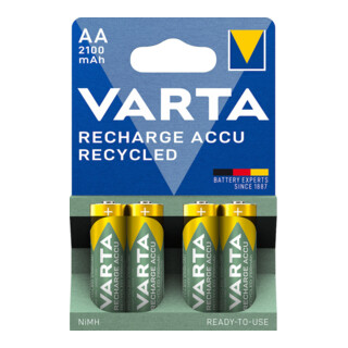 VARTA RECHARGE ACCU AA 2100mAh 4er Blister