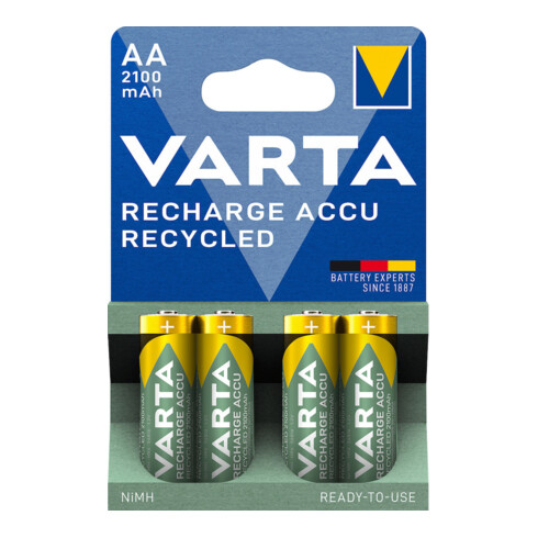 VARTA RECHARGE ACCU AA 2100mAh blister de 4