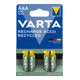 VARTA RECHARGE ACCU AAA 800mAh blister de 4 pièces-1