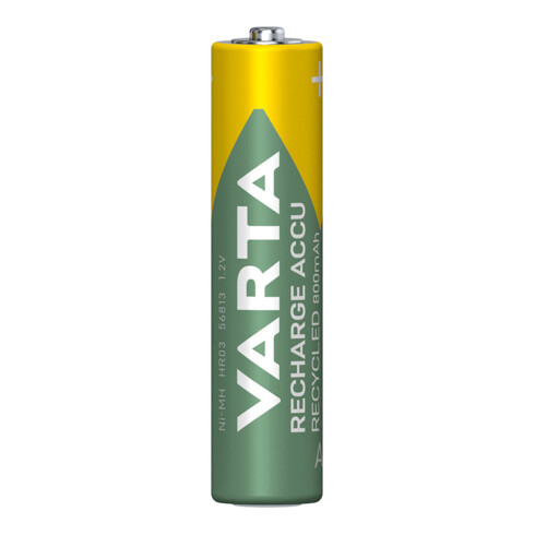 VARTA RECHARGE ACCU AAA 800mAh blister de 4 pièces