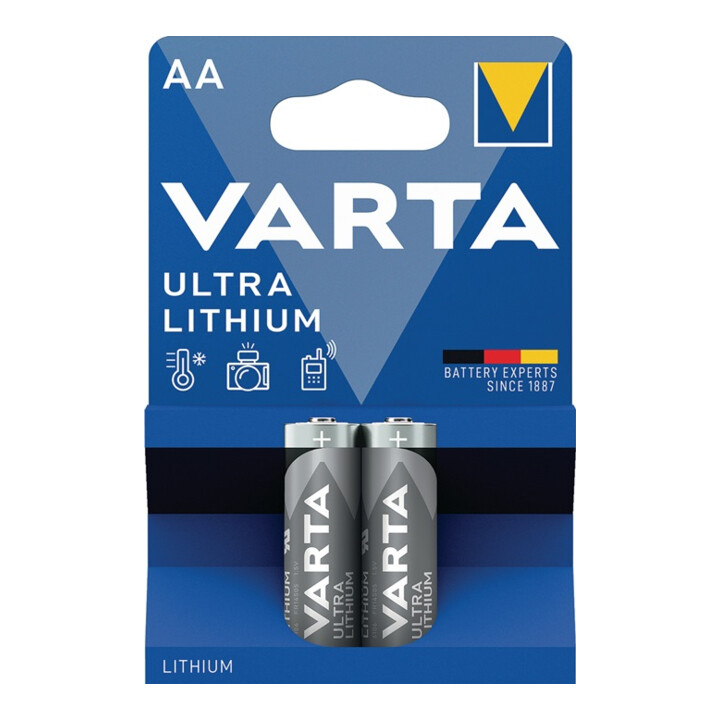 Varta Spezialbatterie 1,5V Mignon 2900mAh 6106 50,5x14,5mm Lithium