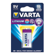 Varta Spezialbatterie 9V 1200mAh 6122 26,5x492x17,5mm Lithium-2