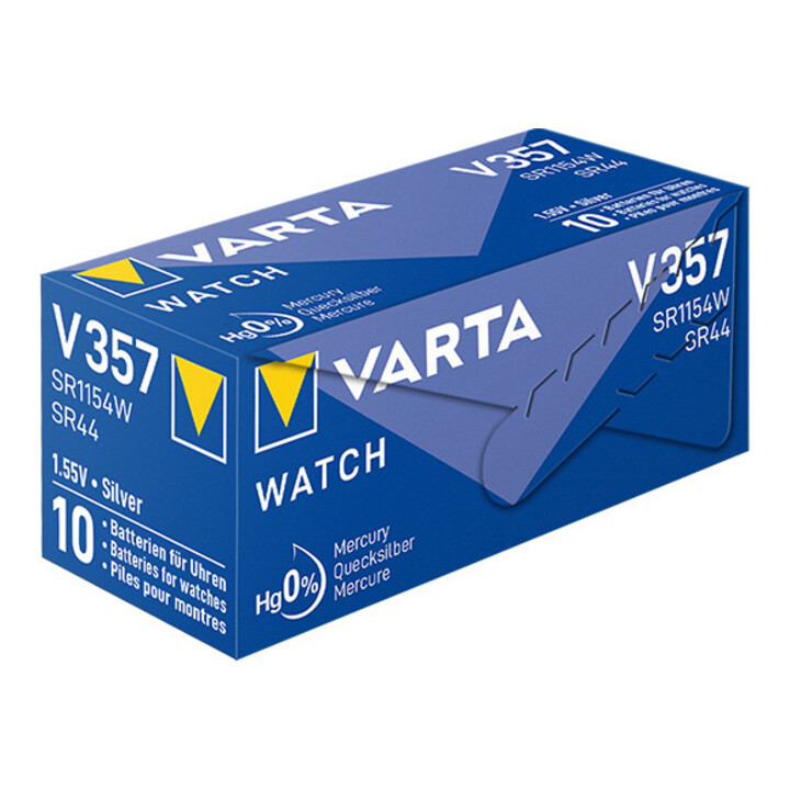 VARTA Uhrenbatterie WatchV357 HighDrain,1,55V