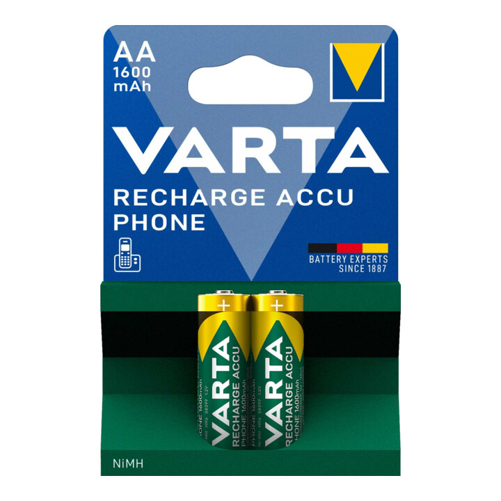 Varta Varta Accu rechargeable Phone AA 1,2V/1600mAh/NiMH 58399 Blister 2