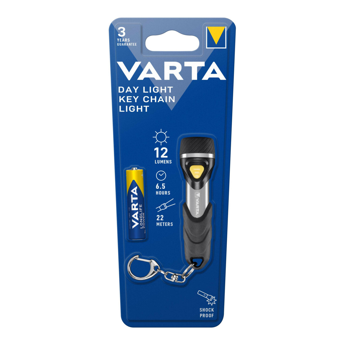 Varta Varta Lampe de poche porte-clés Day Light 16605
