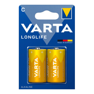 Varta Varta Longlife Baby 1,5/Al-Mn 4114 Blister 2