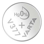 Varta Varta pile montre 1,55 V/21 mAh/argent V 377 pce 1-1