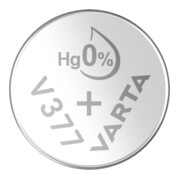 Varta Varta pile montre 1,55 V/21 mAh/argent V 377 pce 1-5