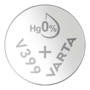 Varta Varta Pile pour montre 1,55 V/42 mAh/Argent V 399 Pc. 1-1