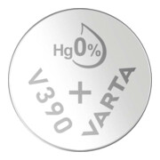 Varta Varta Pile pour montre 1,55 V/59 mAh/argent V 390 Stk.1-1