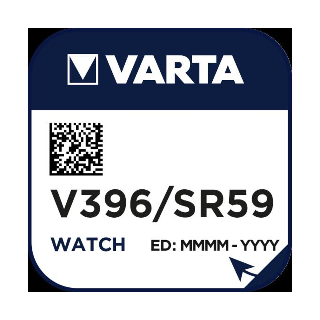 Varta Varta Pile pour montre 1,55V/32mAh/Argent V 396 Pc.1