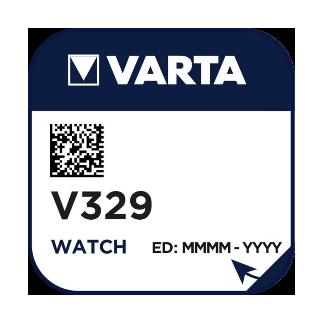 Varta Varta Pile pour montre 1,55V/37mAh/Argent V 329 Stk.1