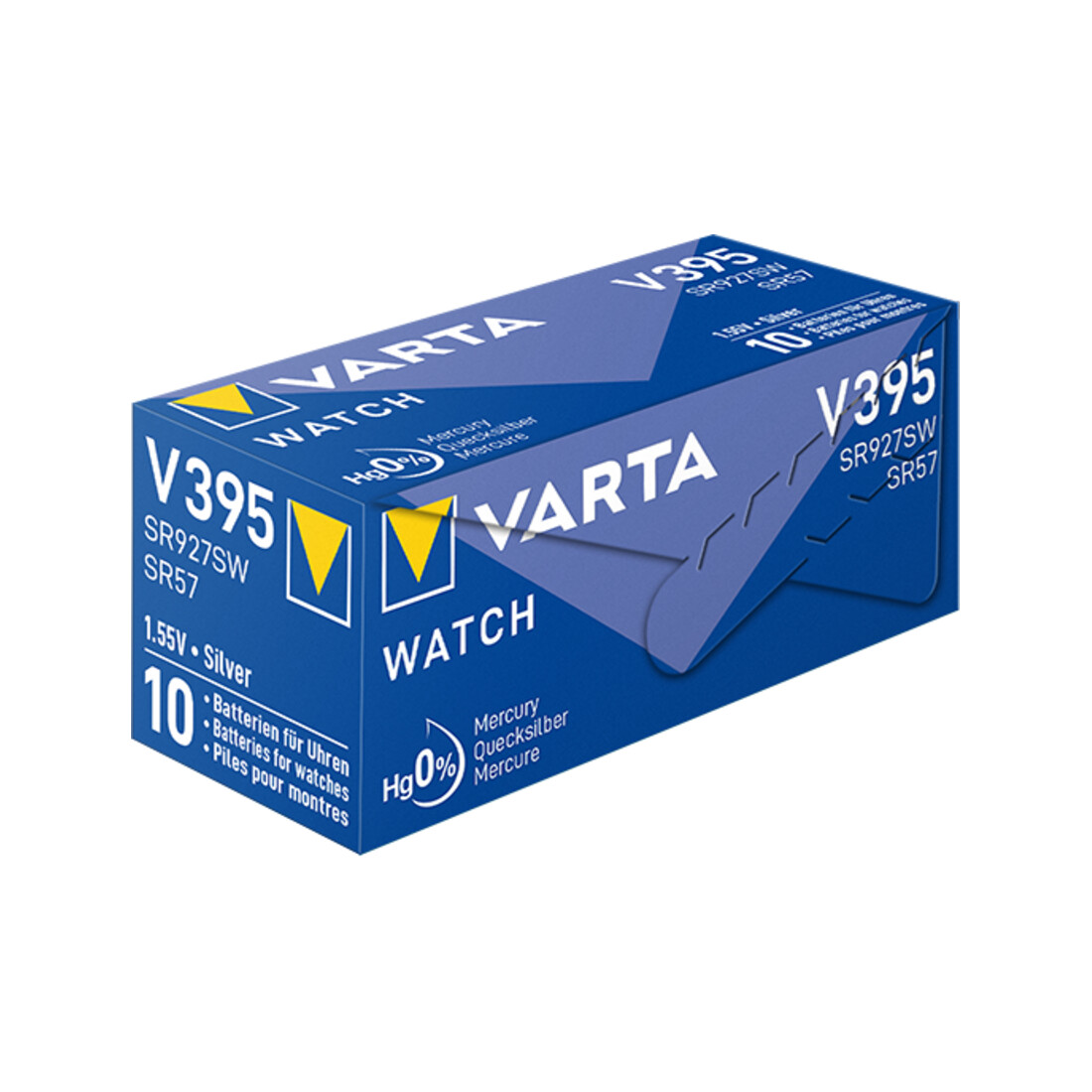 Varta Varta Pile pour Montres 1,55V/38mAh/Argent V 395 Pce.1