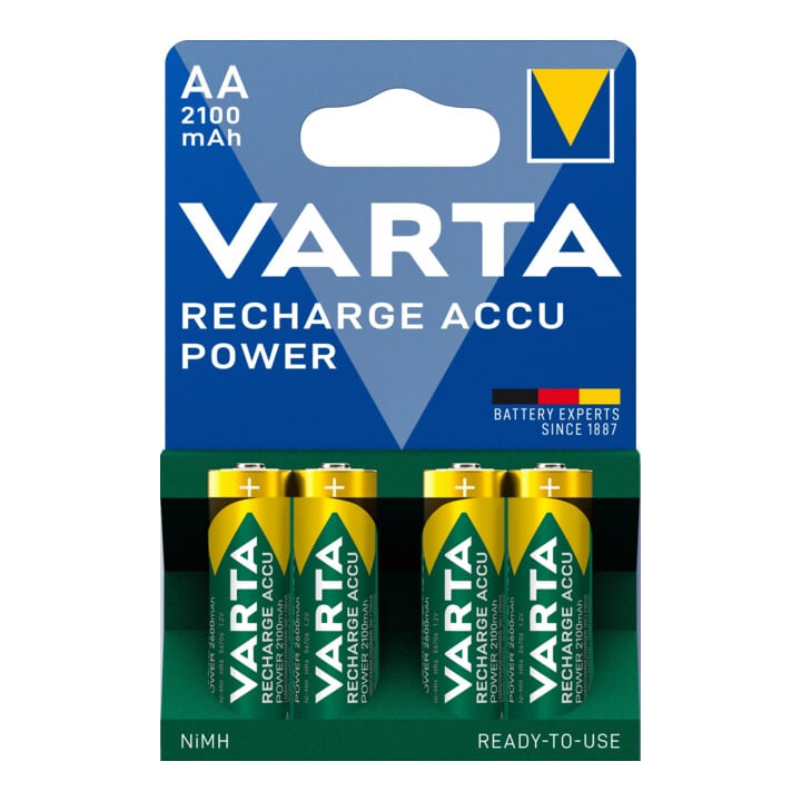 Varta Varta Recharge Accu Power AA 1,2 V/2100 mAh/NiMH 56706 Blister 4