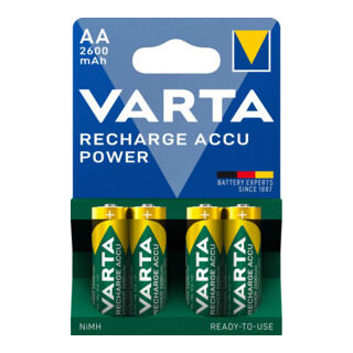 Varta Varta Recharge Accu Power AA 1,2V/2600mAh/NiMH 5716 Blister 4