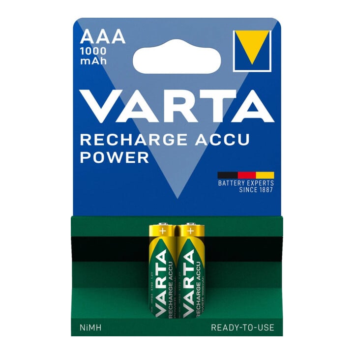 Varta Varta Recharge Accu Power AAA 1,2V/1000mAh/NiMH 5703 Blister 2