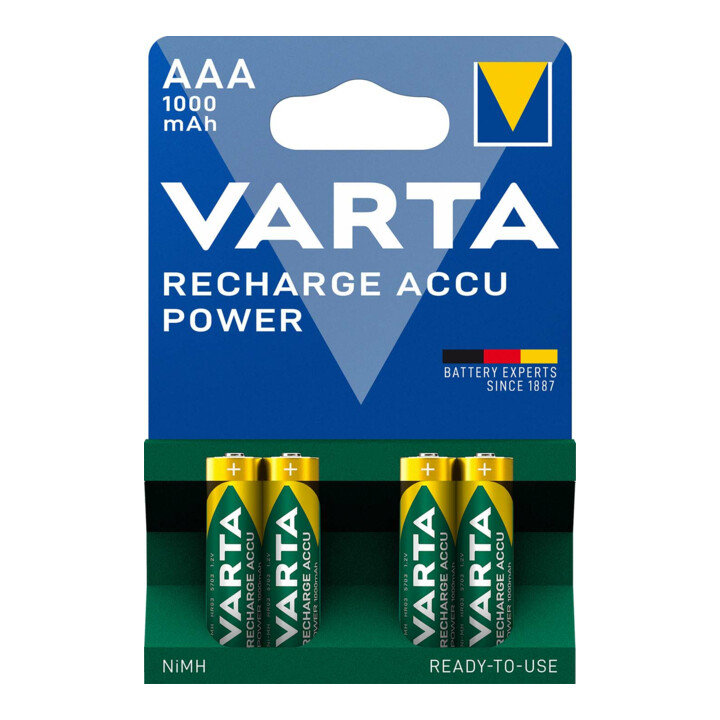 Varta Varta Recharge Accu Power AAA 1,2V/1000mAh/NiMH 5703 Blister 4