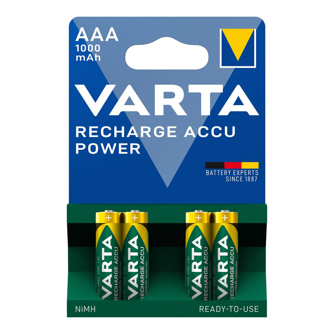 Varta Varta Recharge Accu Power AAA 1,2V/1000mAh/NiMH 5703 Blister 4