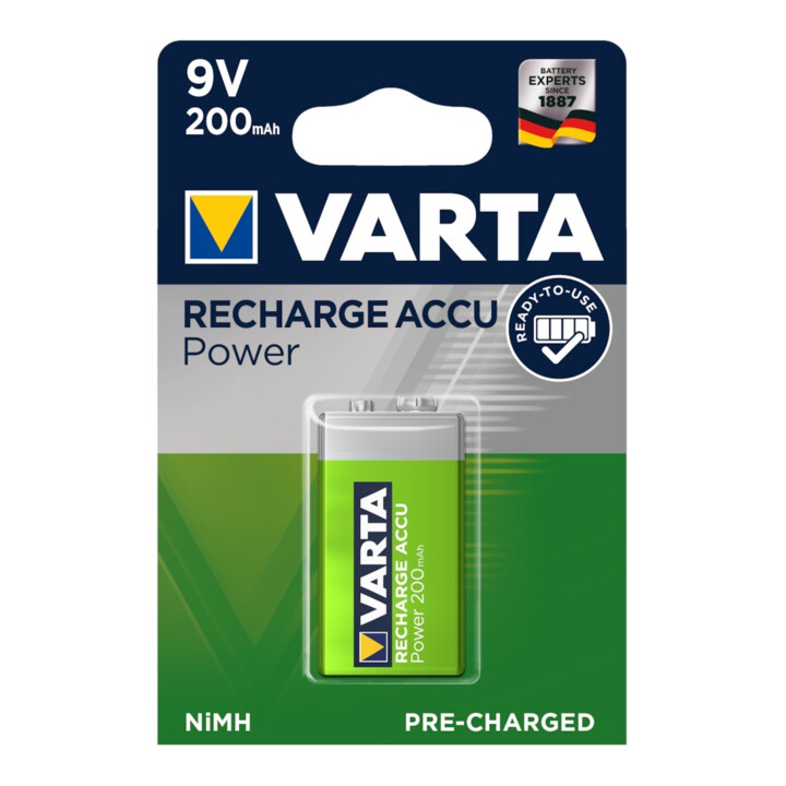 Varta Varta Recharge Accu Power E 8,4 V/200 mAh/Ni-MH 56722 Blister 1