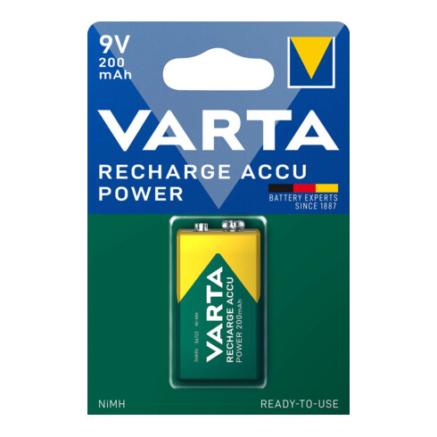 Varta Varta Recharge Accu Power E 8,4 V/200 mAh/Ni-MH 56722 Blister 1
