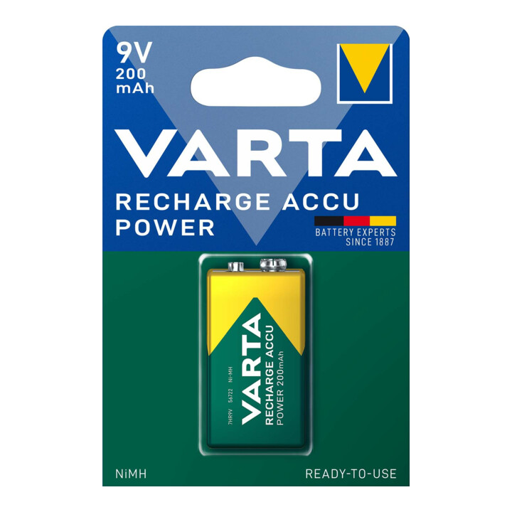Varta Varta Recharge Accu Power E 8,4 V/200 mAh/Ni-MH 56722 Blister 1