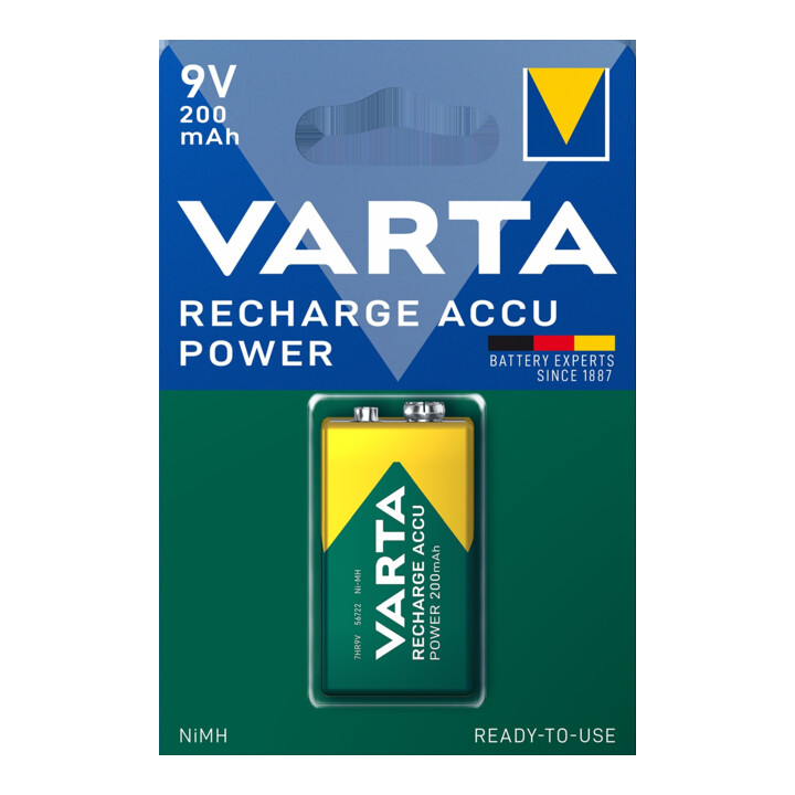 Varta Varta Recharge Accu Power E 8,4 V/200 mAh/Ni-MH 56722 Blister 1