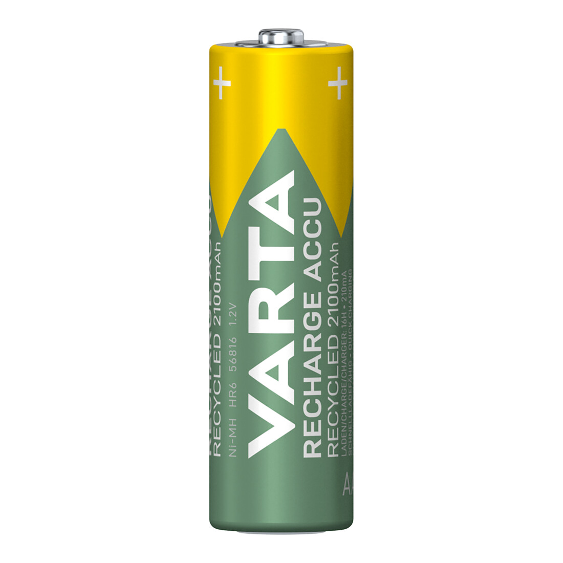 Varta Varta Recharge Accu Recyclé AA 1,2V/1200mAh/NiMH 56816 Bli.2