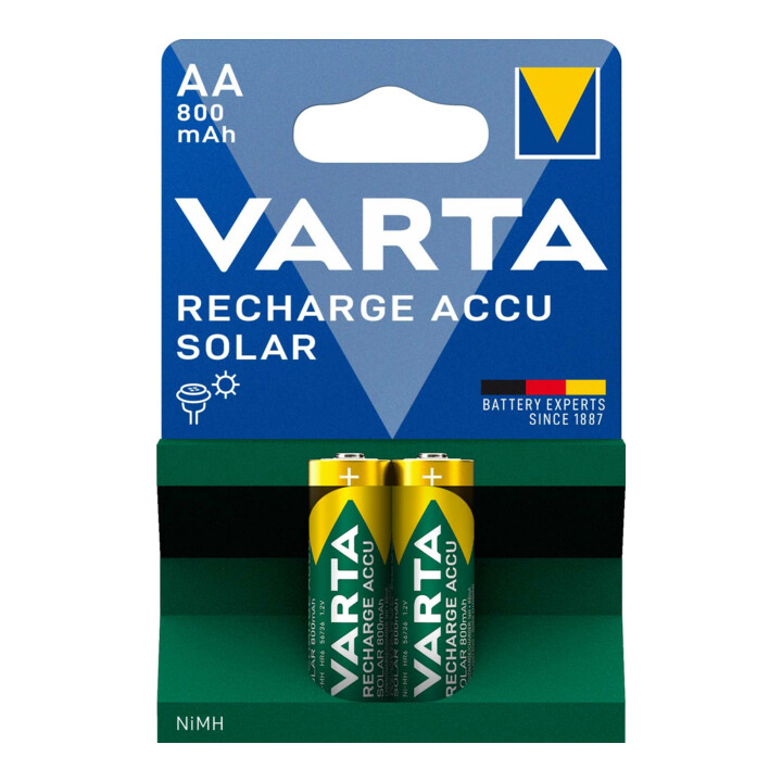 Varta Varta Recharge Accu Solaire AA 1,2V/800mAh/NiMH 56736 Blis.2