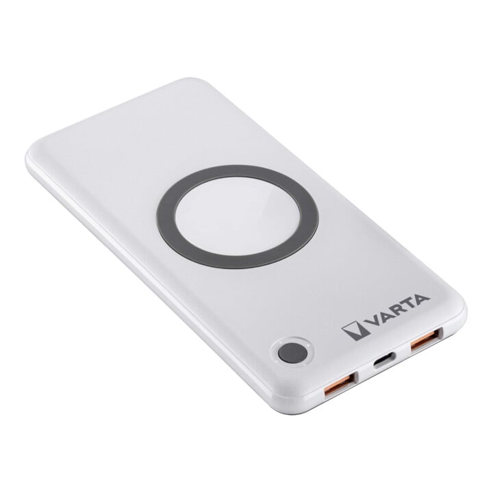 Varta Wireless Power Bank 10000mA avec câble de charge 57913