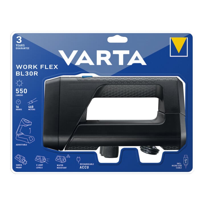 VARTA Work Flex BL30R BL30R avec batterie