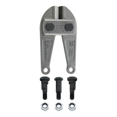 VBW Bolzenschneider LightCUT L.800mm LM rot lack.weich 10mm mittel 8mm hart 7mm