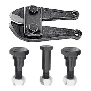 VBW Couteau de rechange complet avec vis, Longueur totale: 610 mm