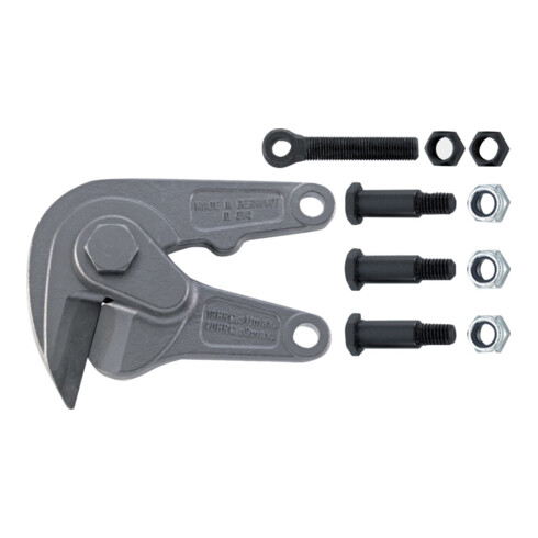 VBW Tête de rechange complète avec vis de couteau 950 mm