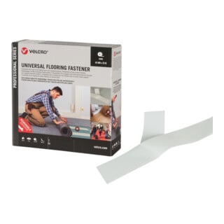 VELCRO Klettband 25m Hakenband 45mm weiß