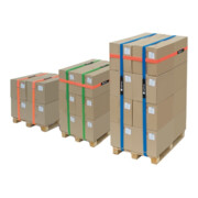 VELCRO LogiStrap® sangle de fixation, 50 mm x 4 m, jaune, 2 pièces