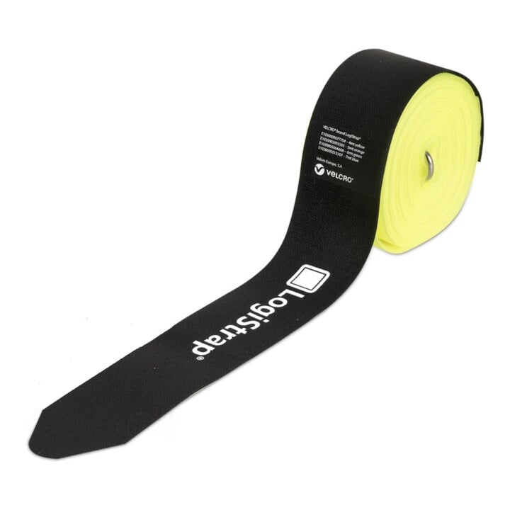 VELCRO LogiStrap® sangle de fixation, 50 mm x 4 m, jaune, 2 pièces