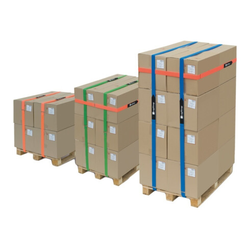 VELCRO LogiStrap® sangle de fixation, 50 mm x 6 m, verte, 2 pièces