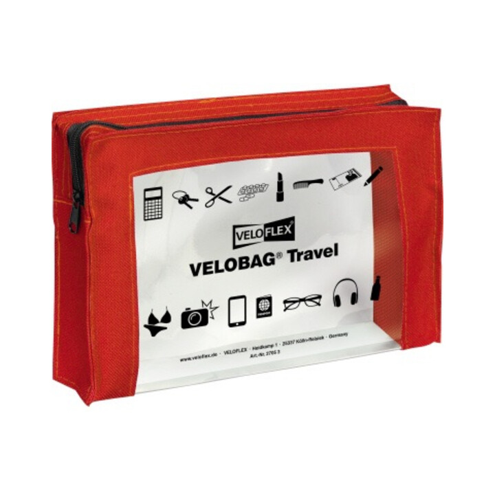 Veloflex Reißverschlusstasche Travel 2705321 230x160mm ro
