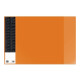 Veloflex Schreibunterlage VELOCOLOR 4680330 60x40cm PVC orange-1