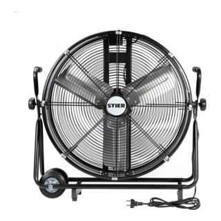 Ventilateur tambour mobile STIER, 330 W Ø 600 mm