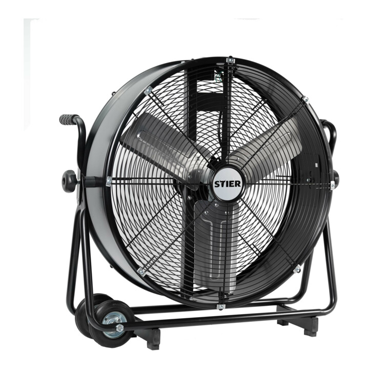 Ventilateur tambour mobile STIER, 330 W Ø 600 mm