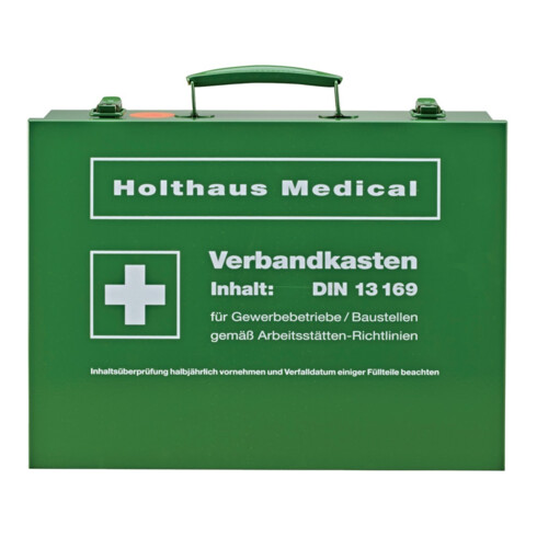 Verbandkasten n°63169, DIN 13169-E, vert