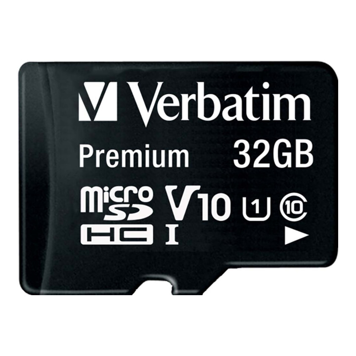 Verbatim Carte microSDHC 32GB Classe 10 44083